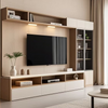 Wooden E0 Grade Environmentally Friendly Modern American Style Living Room Storage Cabinet TV Cabinet