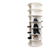 Luxury Modern PVC Hotel Shoe Rack Cabinet with Storage for Home and Shop Display