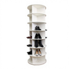 Luxury Modern PVC Hotel Shoe Rack Cabinet with Storage for Home and Shop Display