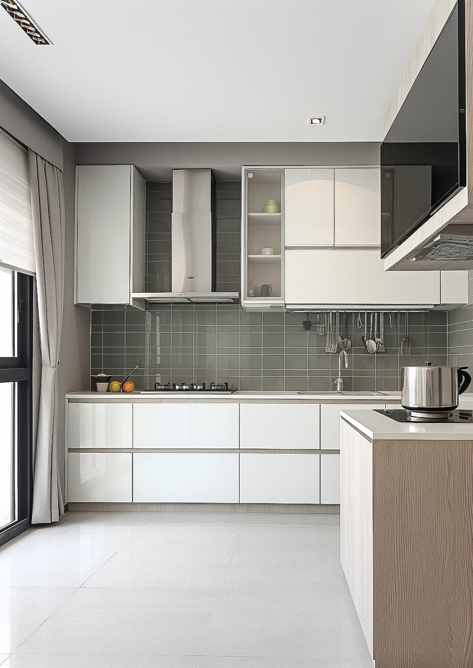 Premium Solid Structure Kitchen Cabinets | Custom Size & Finish for Global Bulk Orders