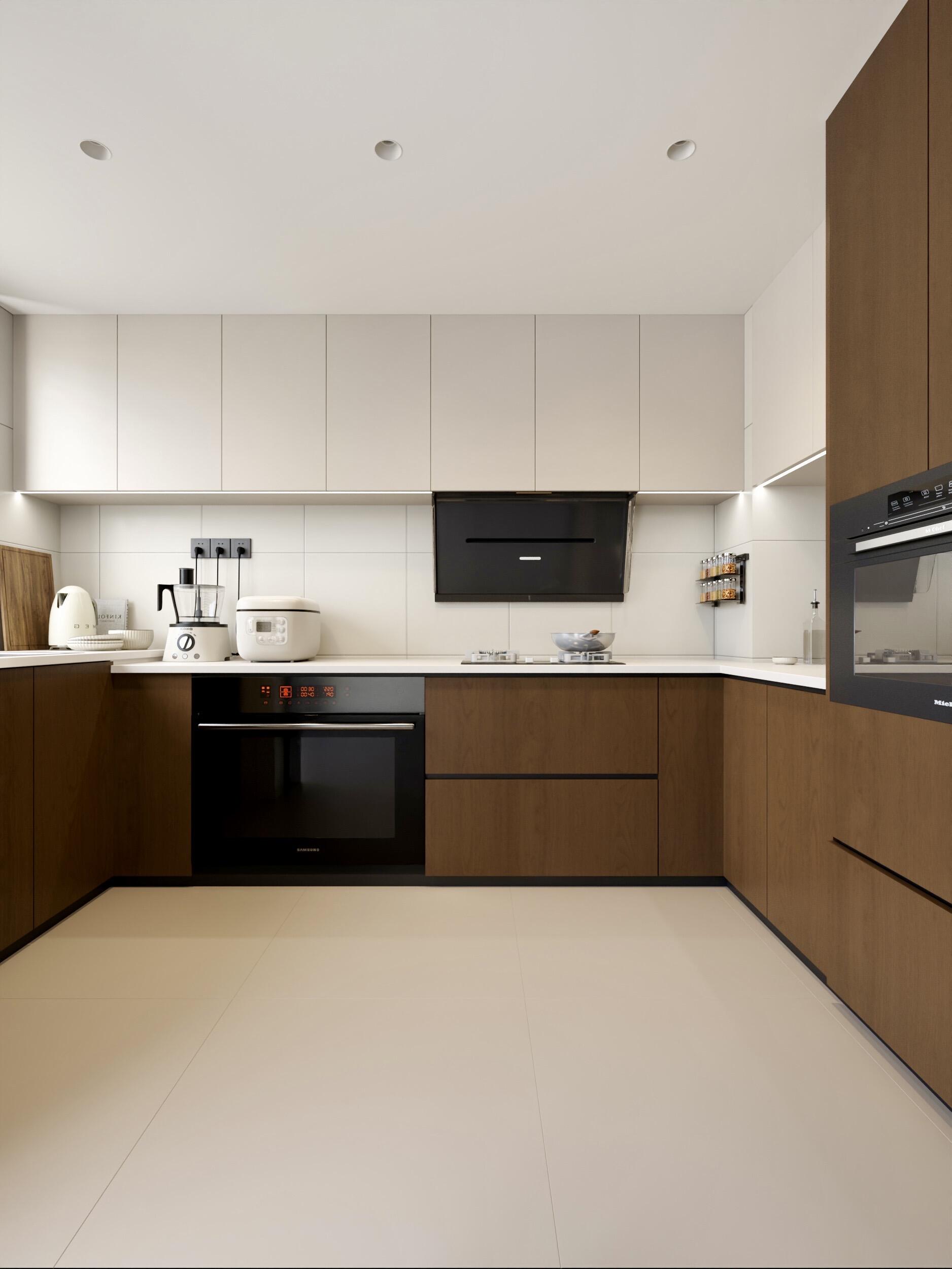 Luxury Bespoke Kitchen Cabinets | Modern Custom Villa Kitchen Furniture